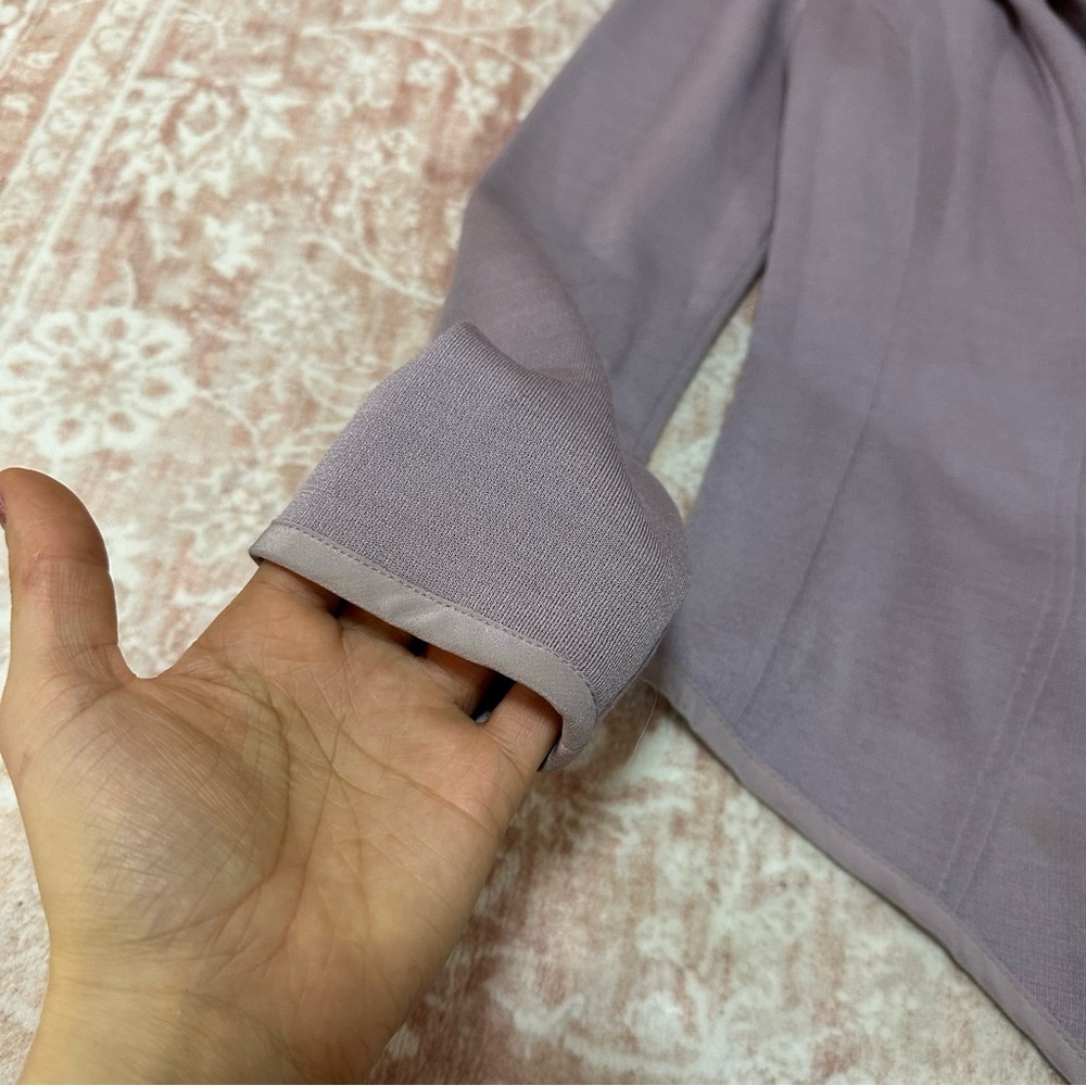 ST. JOHN Lavender Waterfall Cardigan Jacket - Picture 8 of 13